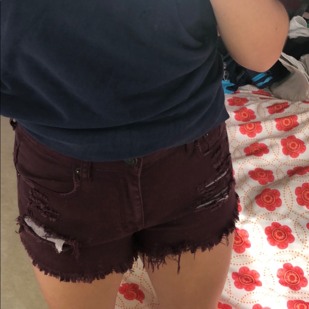 American eagle jean shorts